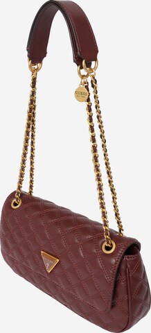 GUESS - Bolso de hombro 'GIULLY' en rojo: frente