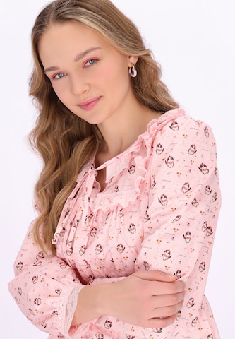 MYMO - Vestido em rosa