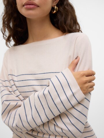 Pull-over 'VMJOHANNA' VERO MODA en beige