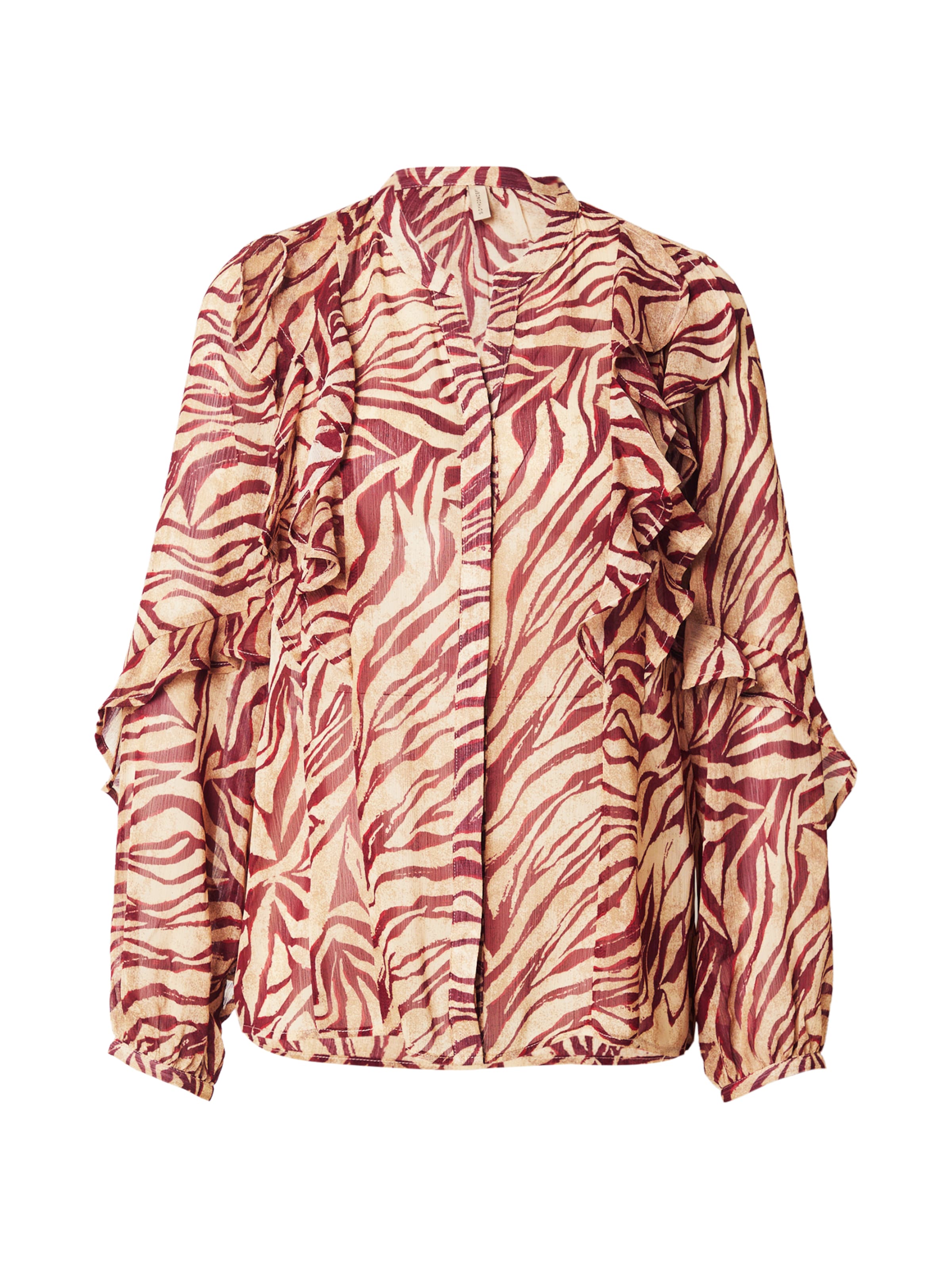 Chemisier 'VALBORG 1' Soyaconcept en rouge : devant