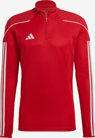 Felpa sportiva 'Tiro 23 League' di ADIDAS PERFORMANCE in rosso: frontale