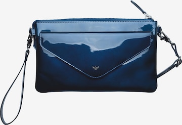 GOLDEN HEAD Clutch 'Carrara' in Blue: front