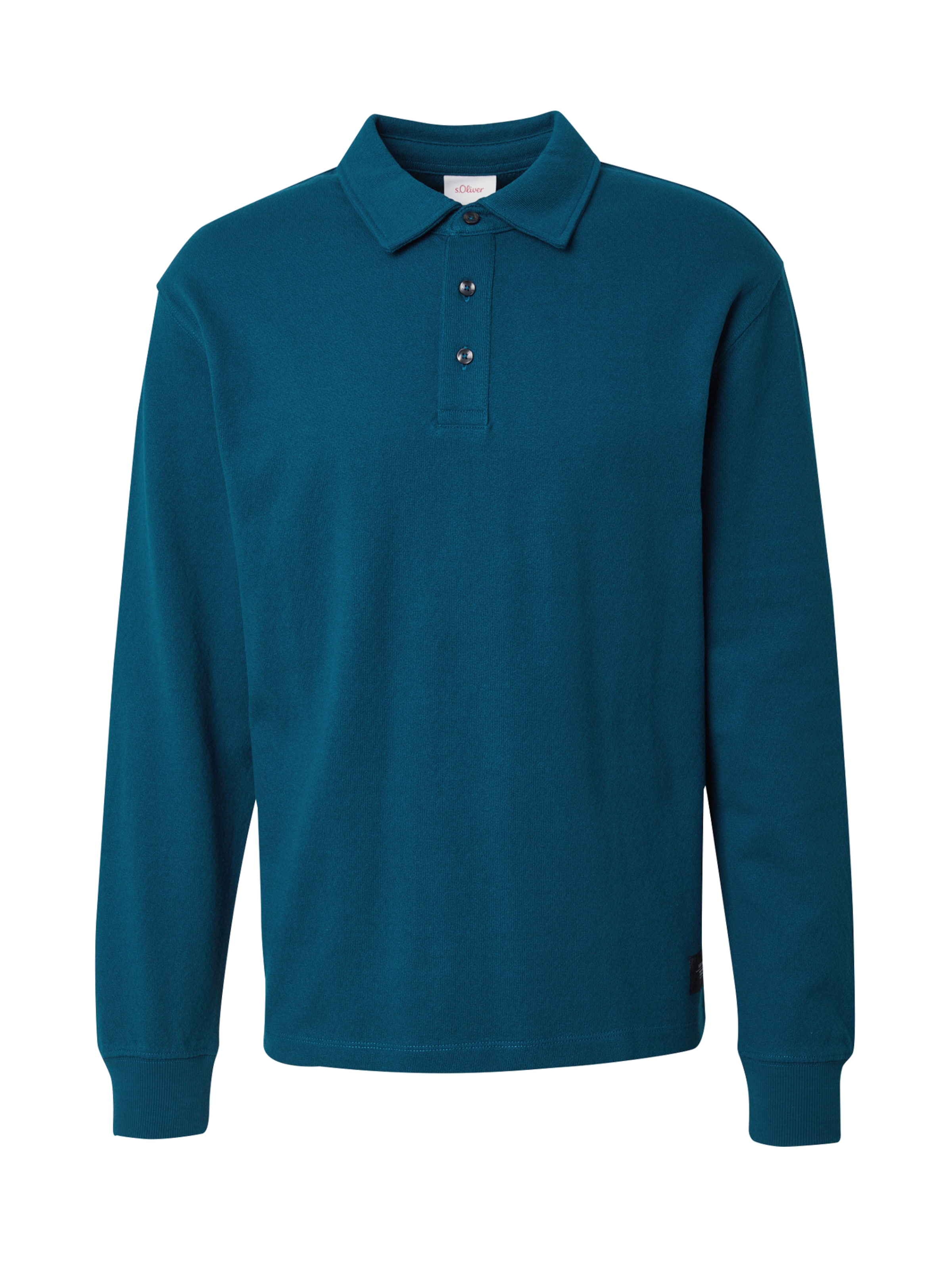 s.Oliver Sweatshirt in Grün: Vorderseite