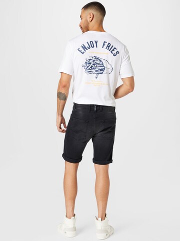 REPLAY Regular Shorts in Schwarz