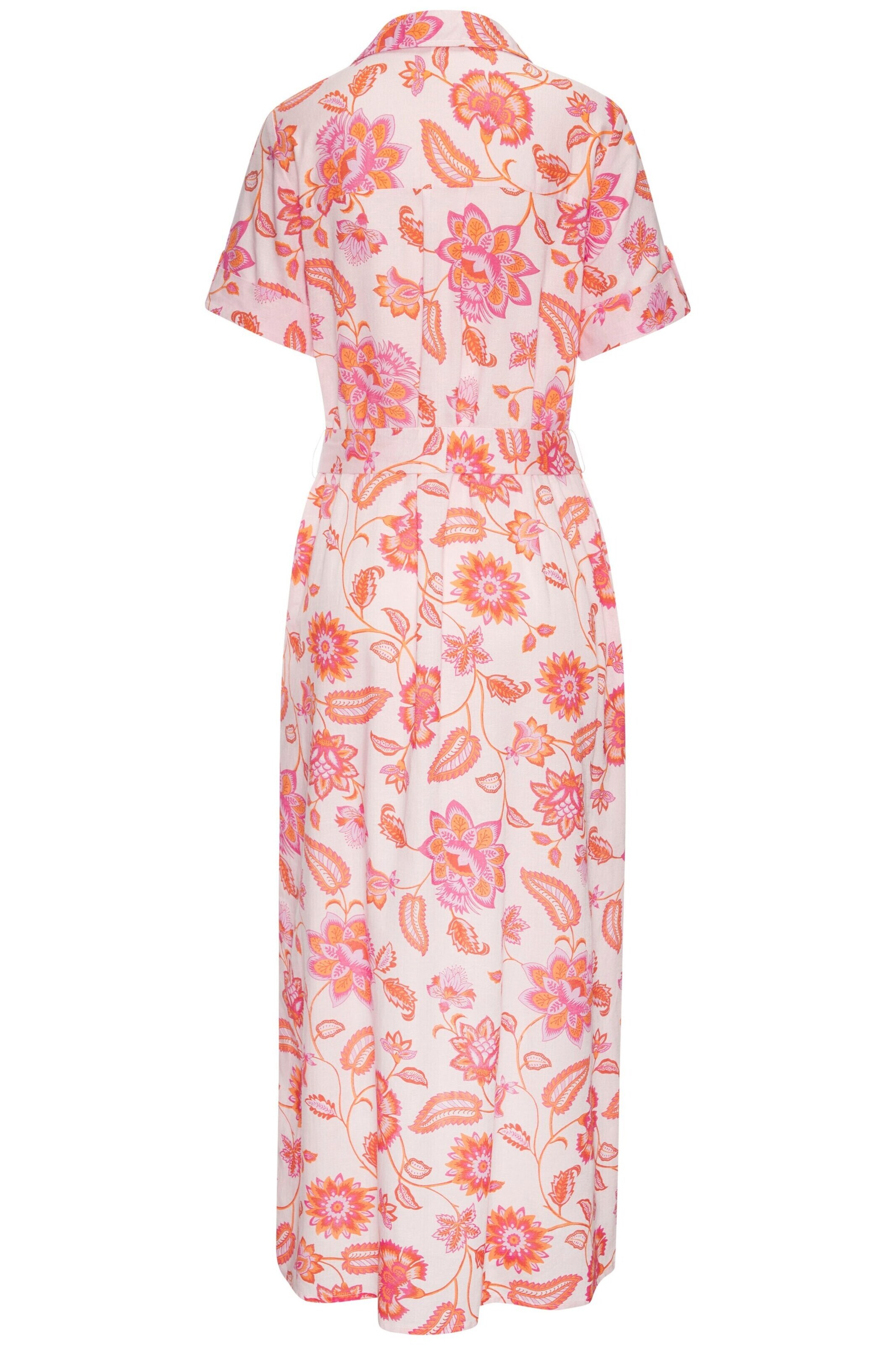 Rochie tip bluză de la LASCANA pe roz