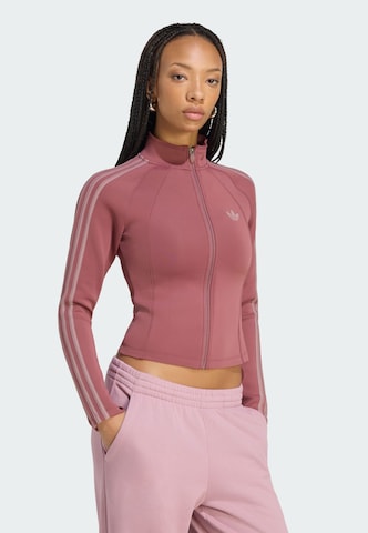 Veste de survêtement 'SST 2.0' ADIDAS ORIGINALS en rouge : devant