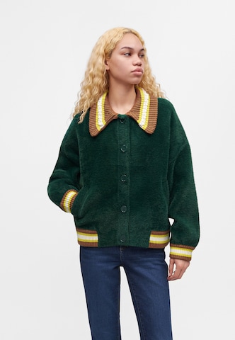 Cardigan 'KAMORE' Essentiel Antwerp en vert