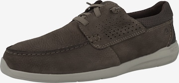 CLARKS Schnürschuh 'Gorwin Moc' in Braun: Vorderseite