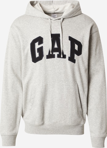 GAP Bluzka sportowa 'HERITAGE' w kolorze szary: przód