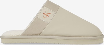 Calvin Klein Huisschoen 'Mule' in Beige