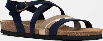 Bayton Strap sandal in Blue