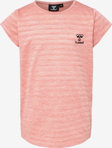 Hummel Shirt in Roze: voorkant