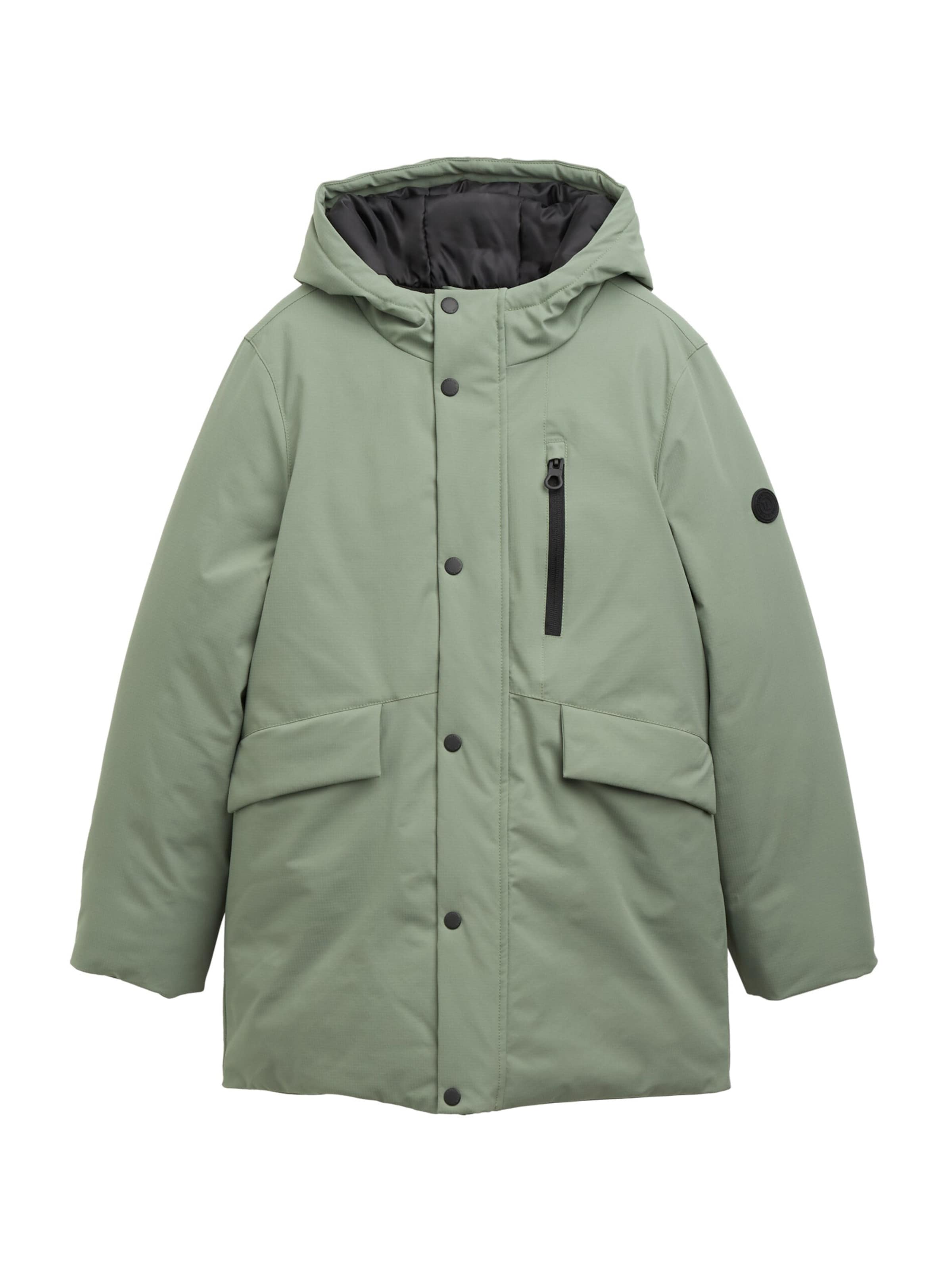 TOM TAILOR Between-Season Jacket 'Arctic' in Green: front