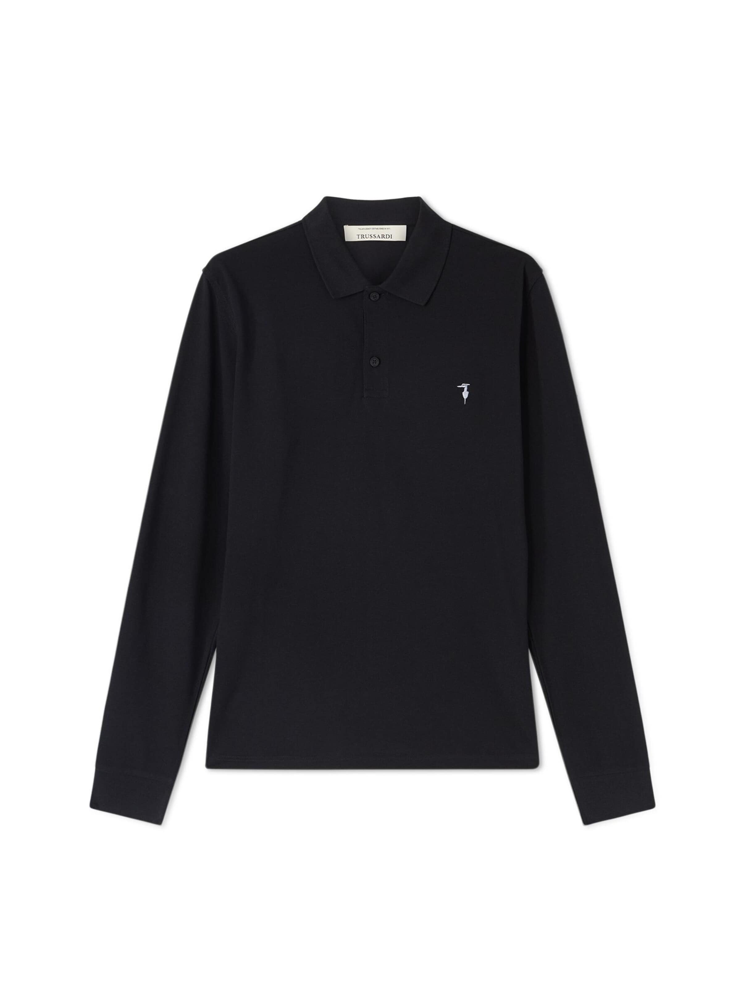 Maglietta di Trussardi in nero: frontale