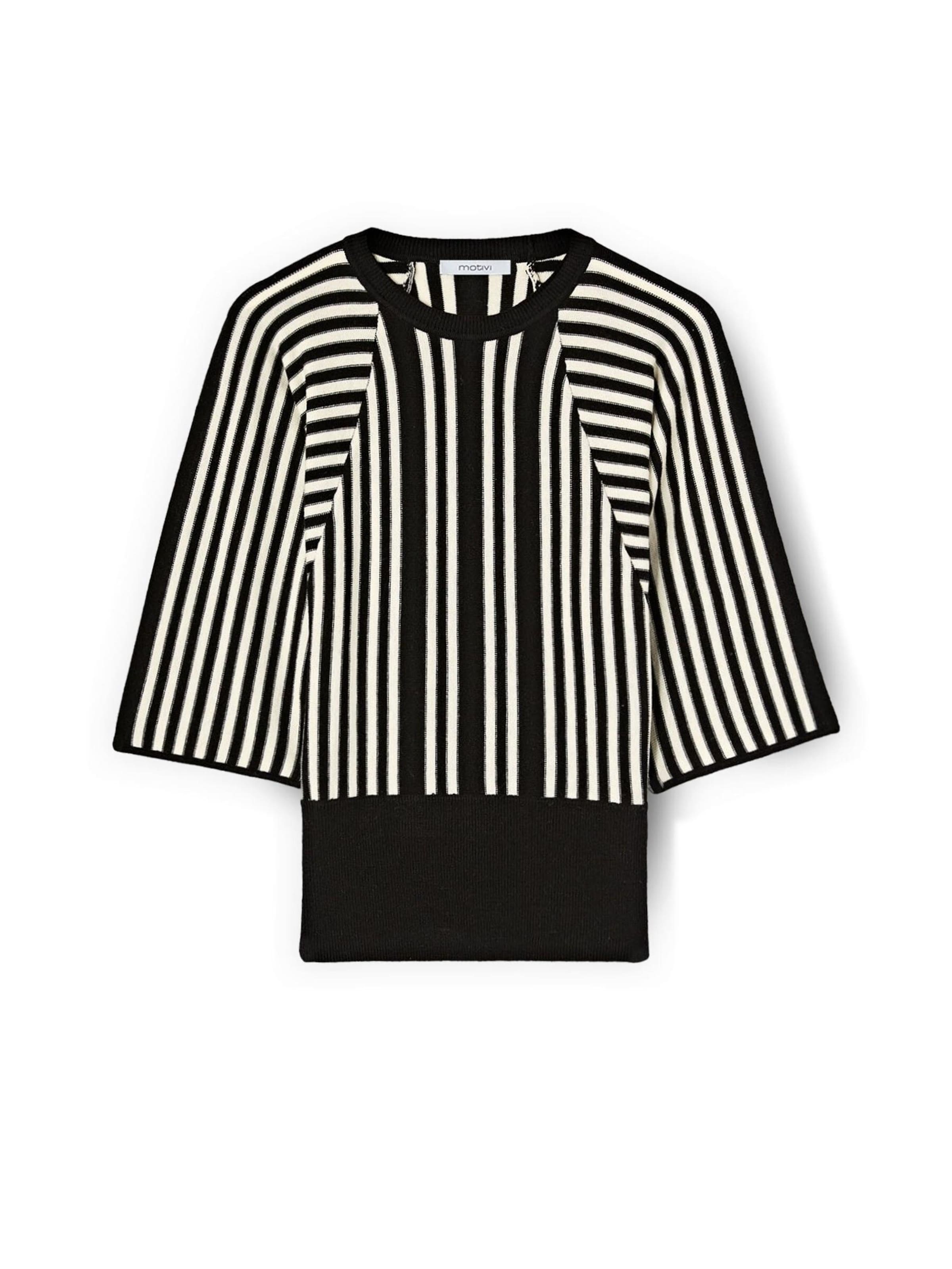 MOTIVI Sweater in Black: front