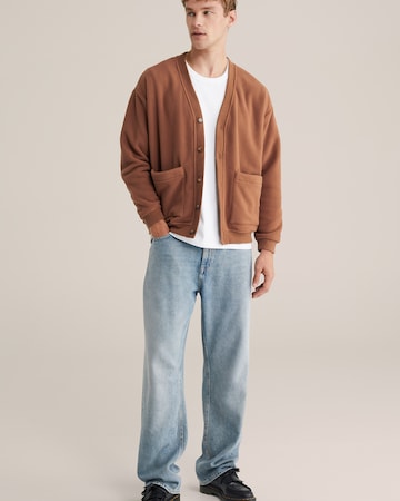 WE Fashion Jopa iz flisa | rjava barva