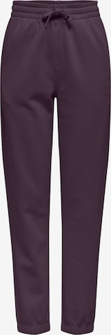 Regular Pantalon de sport 'Joni' ONLY PLAY en violet : devant