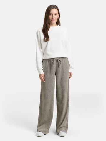 TOM TAILOR Loose fit Pants in Beige