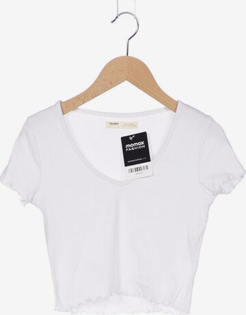 Pull&Bear T-Shirt S in Weiß: predná strana