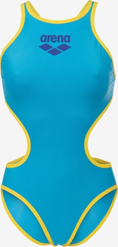 mėlyna ARENA Biustjė Maudymosi kostiumėlis 'ONE BIGLOGO': priekis