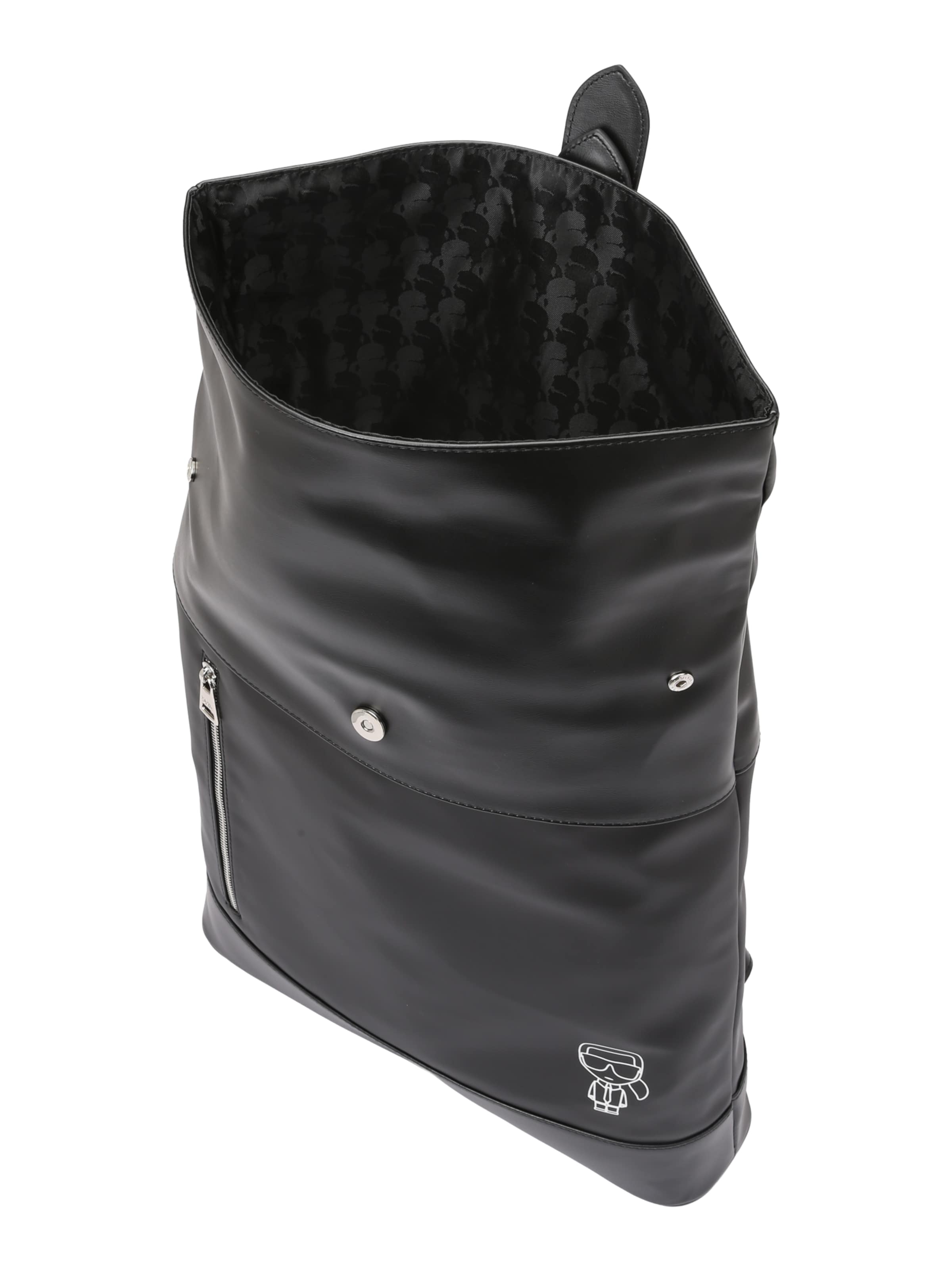 Karl Lagerfeld Batoh – černá: vrchní strana