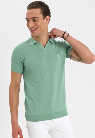Jimmy Sanders Shirt in Green: front