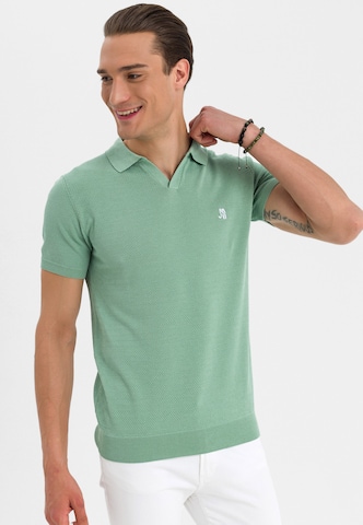 Jimmy Sanders Shirt in Green: front