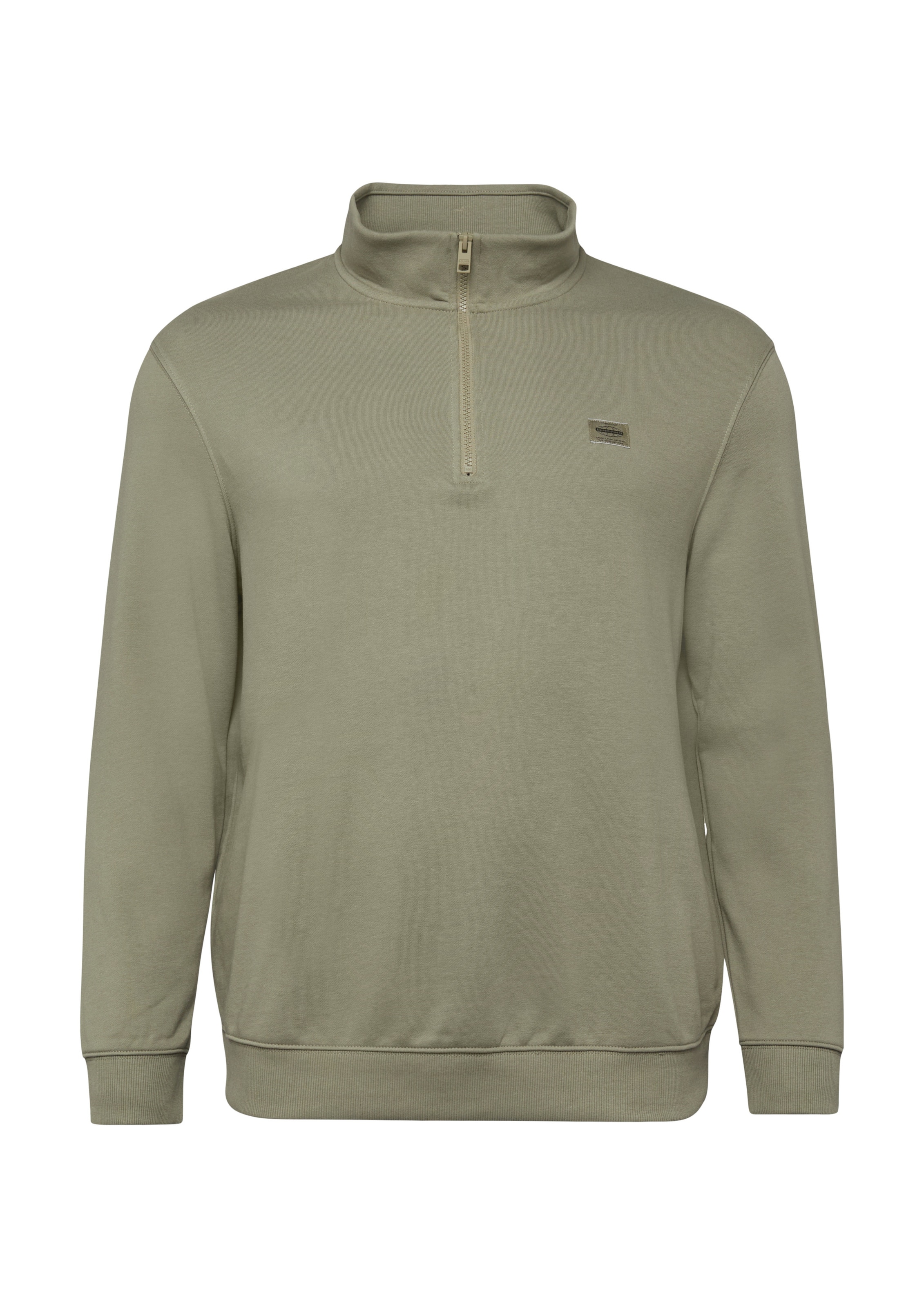 Sweat-shirt s.Oliver en vert : devant