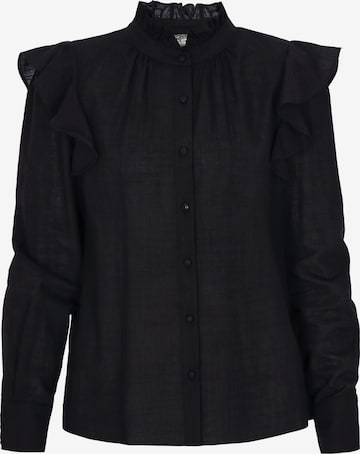 Chemisier DreiMaster Vintage en noir : devant
