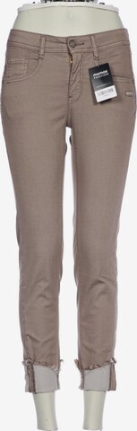 Gang Pants in XS in Beige: front