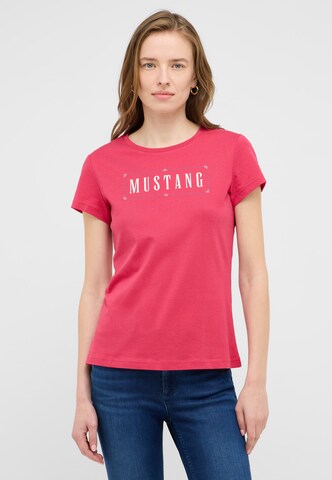 MUSTANG Shirt 'Style Loa' in Pink: front