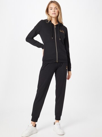 EA7 Emporio Armani - Fato de jogging 'Evolution' em preto: frente