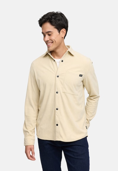 INDICODE JEANS Overhemd 'INNemoto' in de kleur Lichtgeel, Productweergave