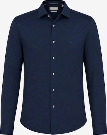 Michael Kors - Camiseta 'MICHAEL KORS PERFORMANCE KNIT SLIM FIT CAMICIA' en azul: frente