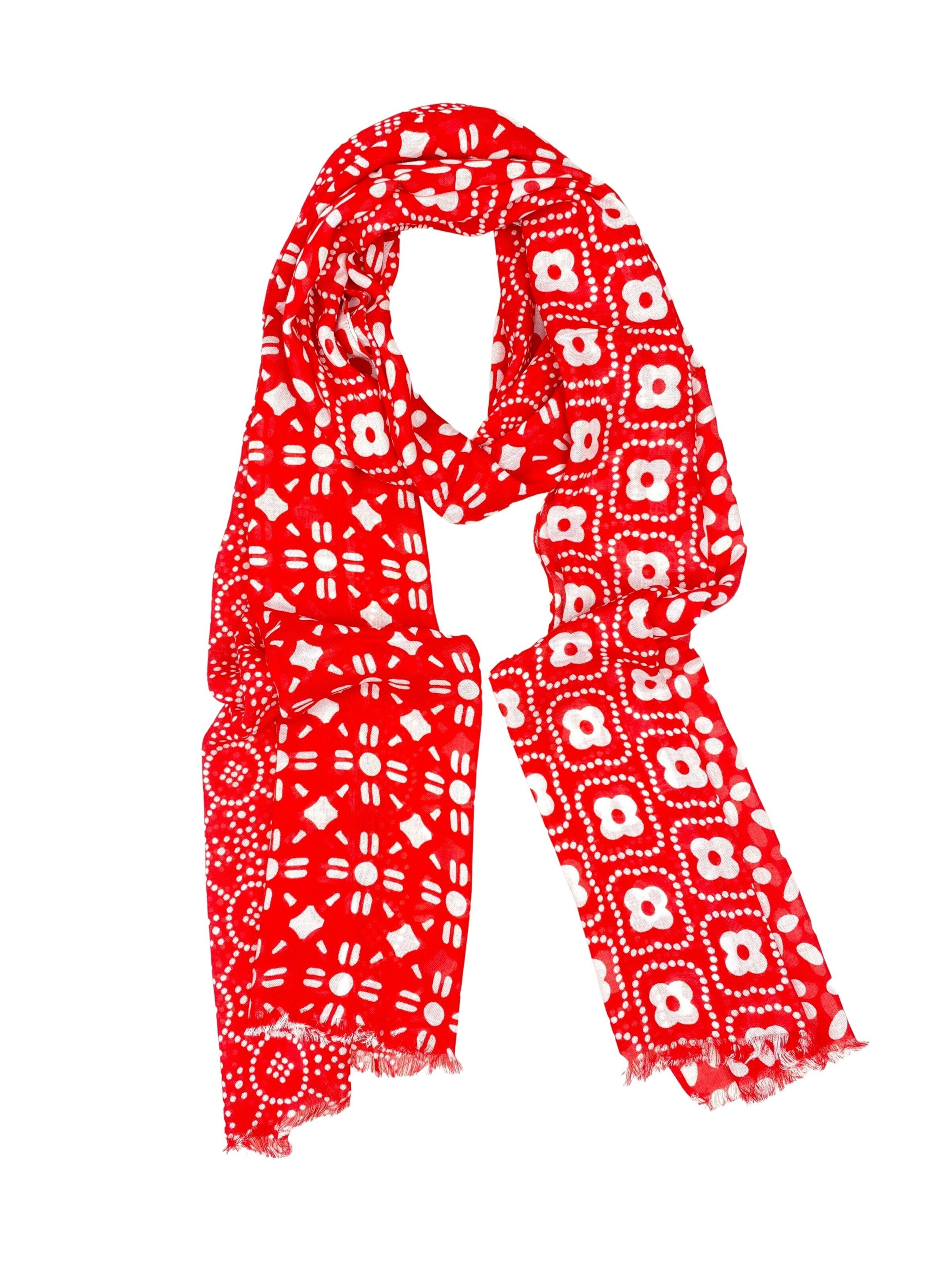 COLLEZIONE ALESSANDRO Scarf 'Loreen' in Red