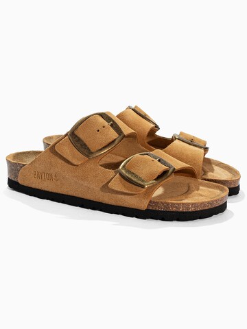 Zoccoletto 'ALICANTE' di Bayton in marrone