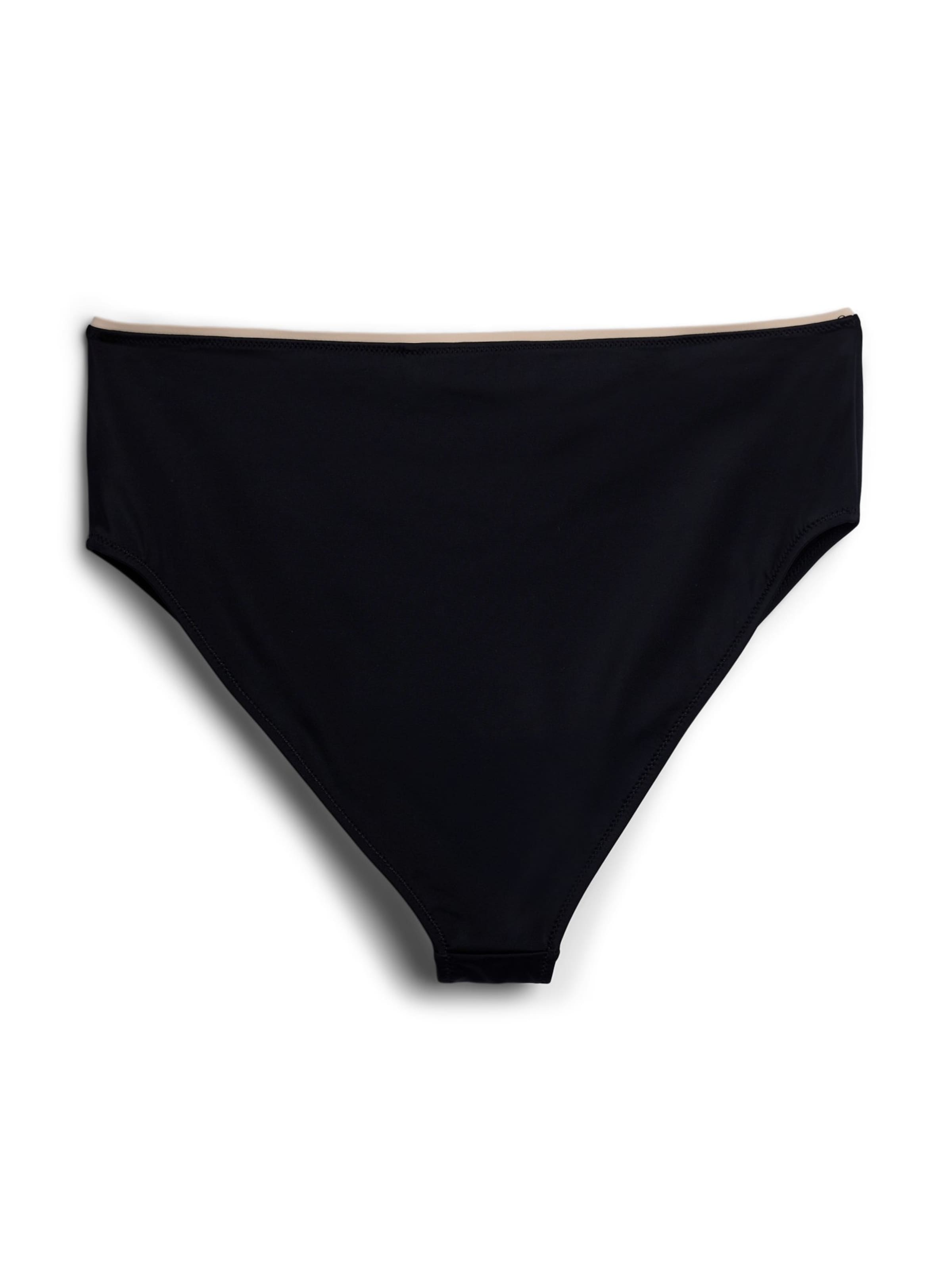 Bas de bikini 'Smaria' Swim by Zizzi en noir : devant