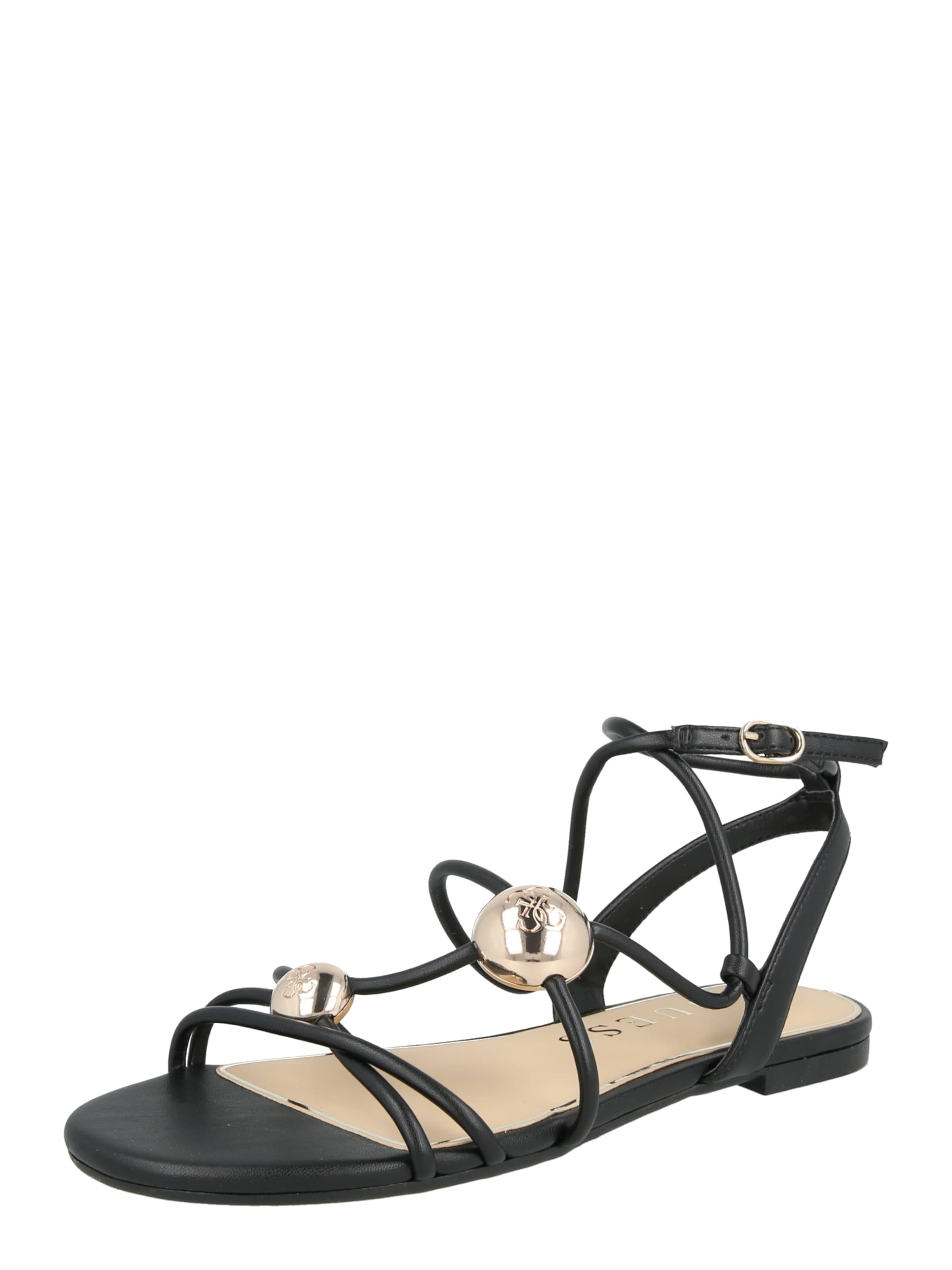 GUESS Strap sandal 'Tabenn' in Black: front