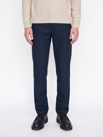 JACK & JONES Regular Chino Pants in Blue: front