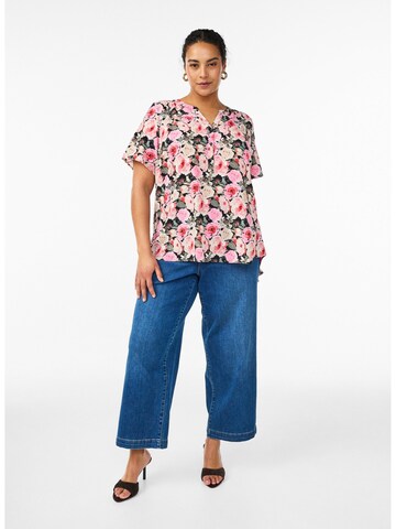 Bluză 'Caanni' de la Zizzi pe roz