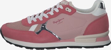 Pepe Jeans Sneakers 'Brit' in Pink