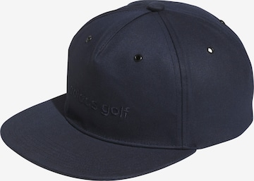 ADIDAS PERFORMANCE - Gorra deportiva 'Waxed Canvas' en azul: frente