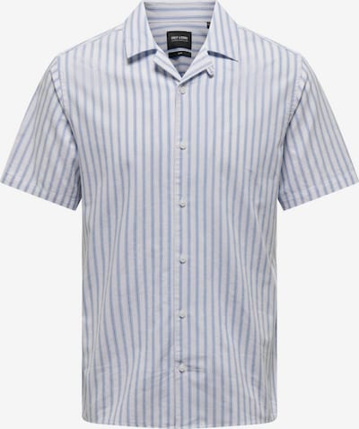 Only & Sons Camisa 'ALVARO' en azul / blanco, Vista del producto