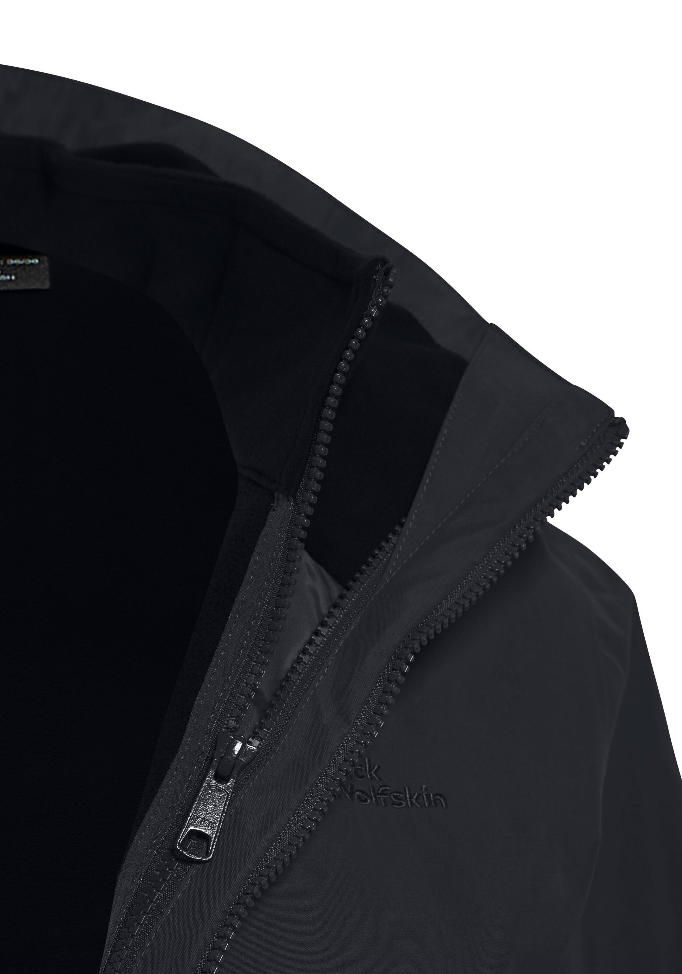 JACK WOLFSKIN Outdoor Jacket in Black