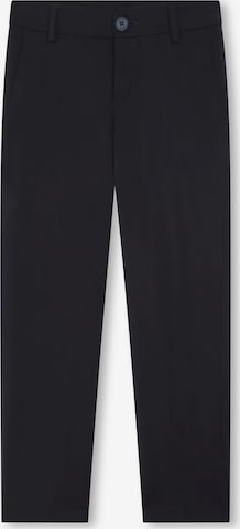 BOSS Kidswear Regular Pants in Blue: front