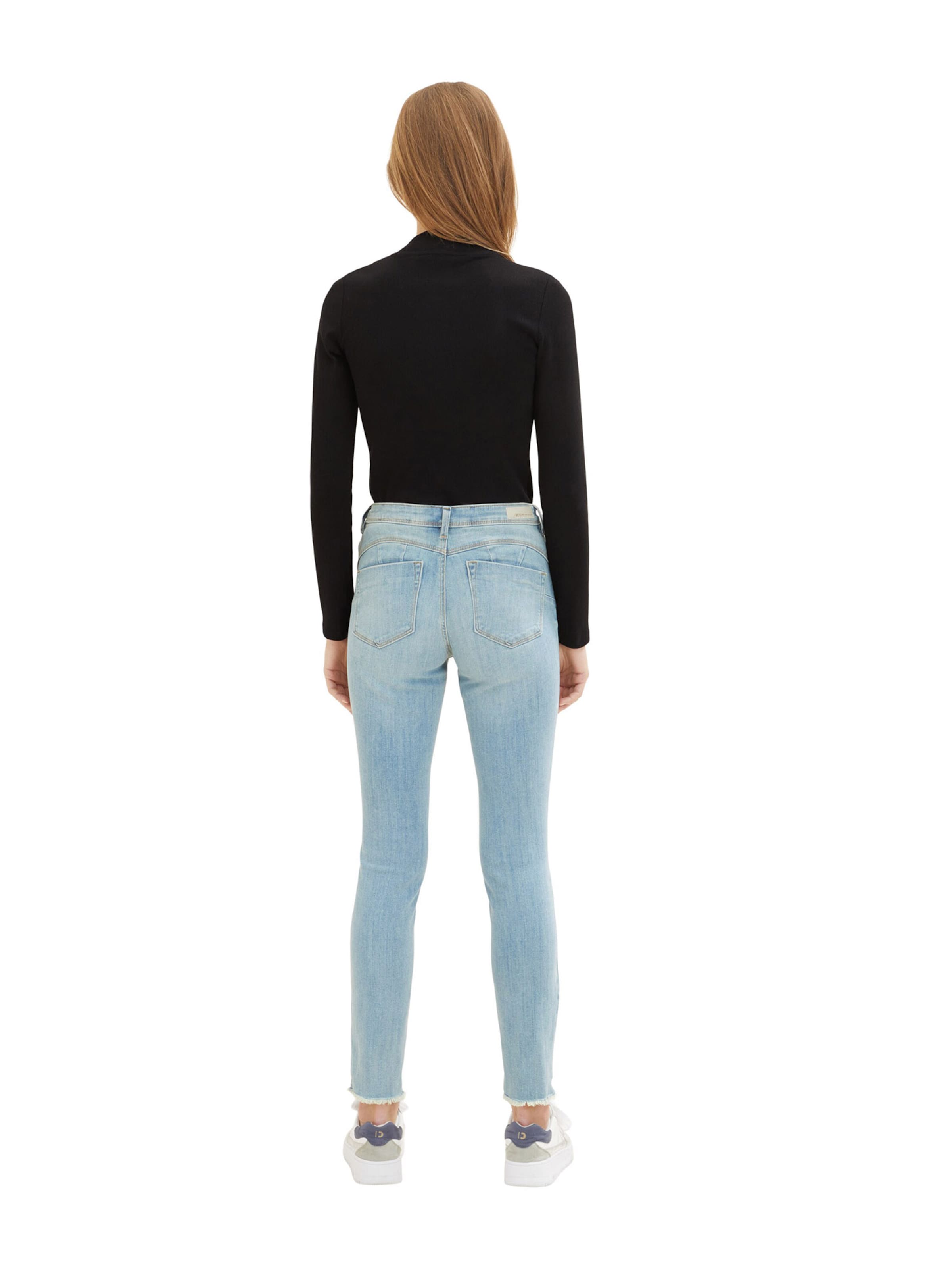 Skinny Jean 'Jona' TOM TAILOR DENIM en bleu