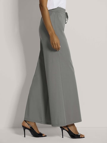 Wide Leg Pantalon MADELEINE en vert