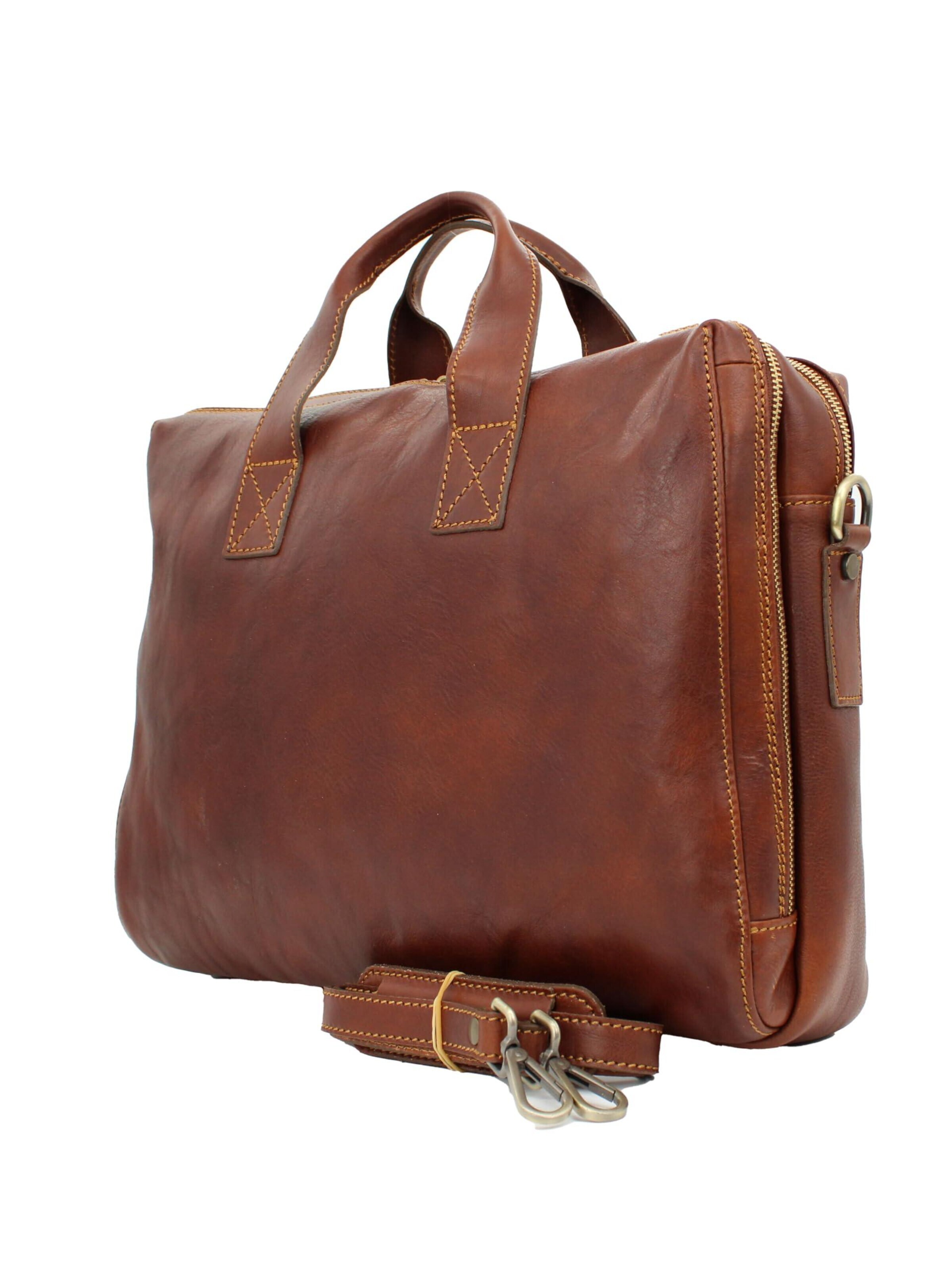 bupell Briefcase 'Ortensio' in Brown