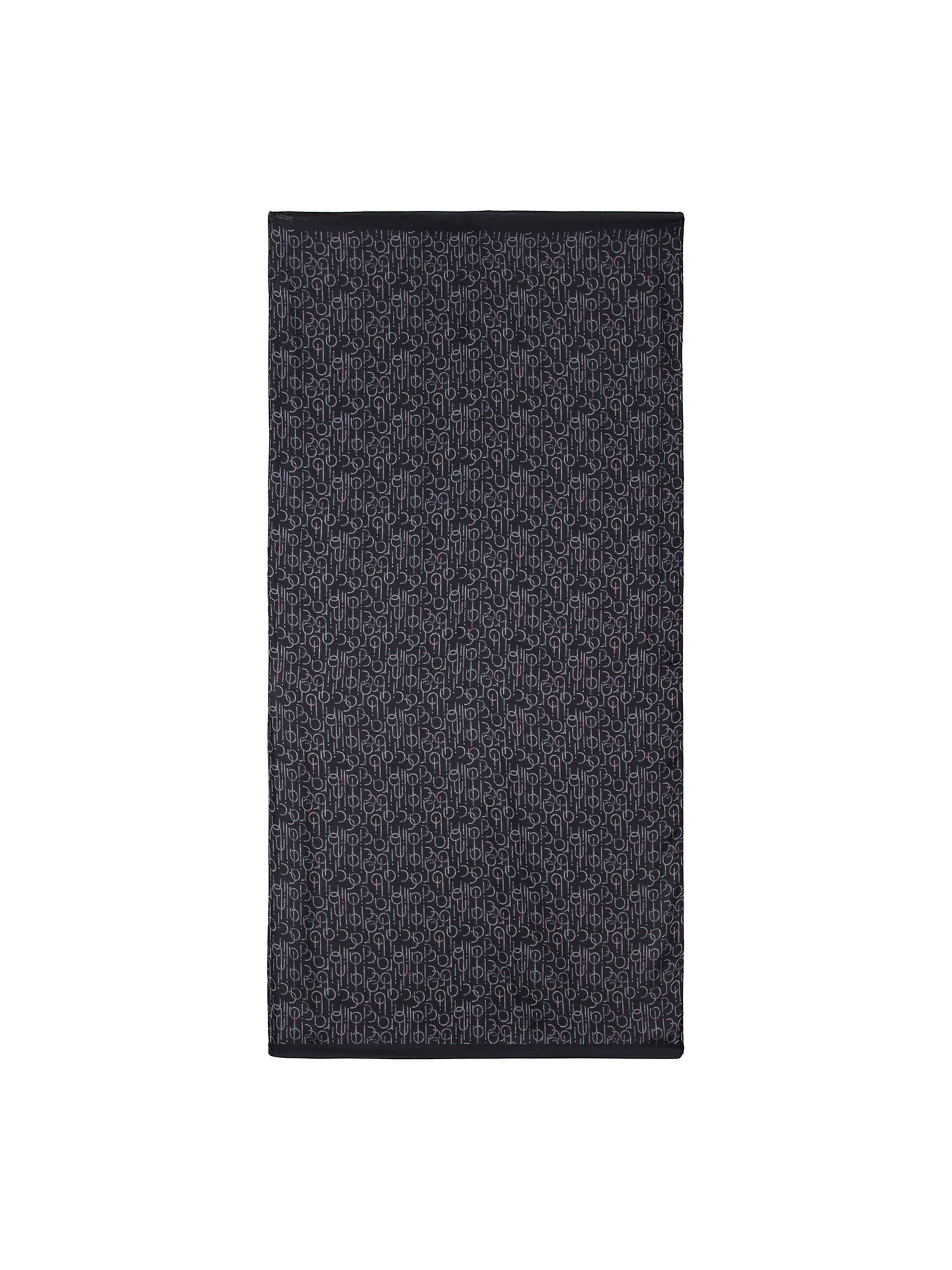 Sciarpa di Braccialini in nero: frontale