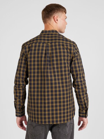 Lyle & Scott Regular fit Button Up Shirt in Brown